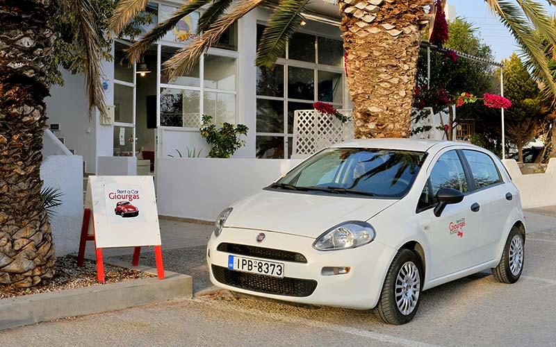 Fiat Punto Diesel 1300cc - Milos Car Rental - Giourgas