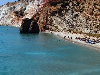 Firiplaka Beach Milos - Giourgas Milos Car Rental